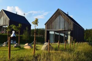 Siedlisko Ciemno – year-round cottages