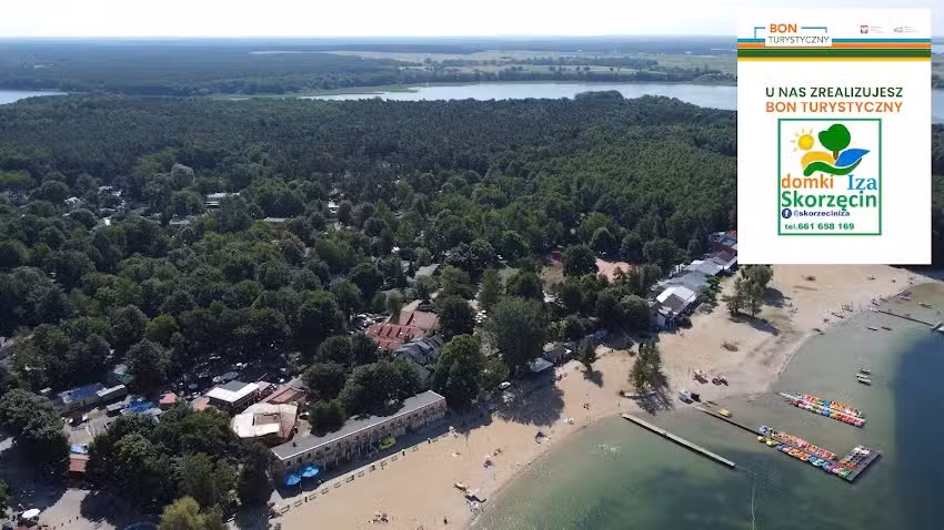 Skorzęcin Cottages “Iza” No. 1-10, 2-room cottages for 4-6 people