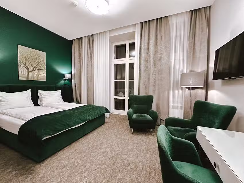 Restaurant und Unterkunft in der Alten Bibliothek