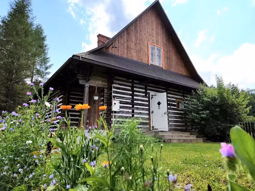 Die alte Försterhütte in Prełuki