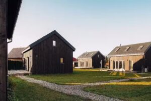 Dies sind nicht die Ferienhäuser in den Bergen