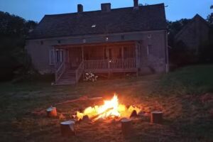 A quiet agritourism farm