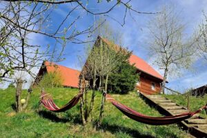 Włóczykija-Ecke in Cisna Bieszczady